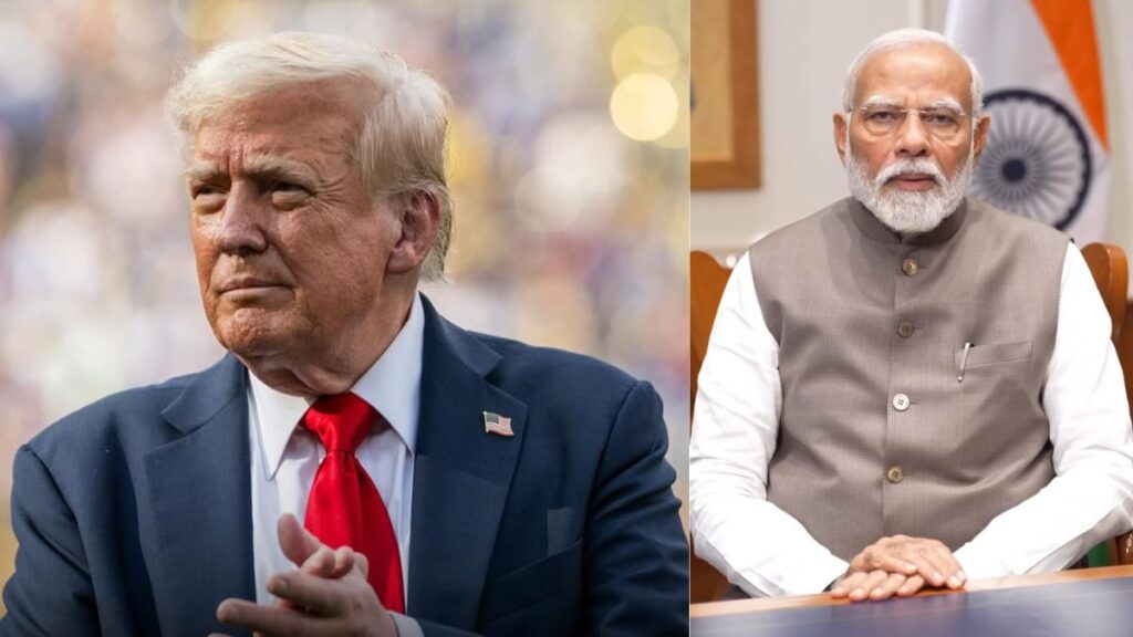 Donald Trump and PM Narendra Modi meeting – US imposes 50% tariff on Indian exports from 27 August 2025
