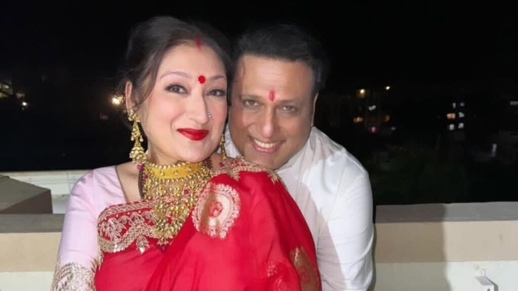 Bollywood actor Govinda with wife Sunita Ahuja amid divorce news